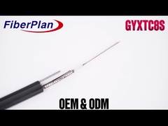 Gambar 8 Kabel Serat Optik Lapisan Single Multi Mode 6 Core Steel Wire Supported GYXTC8S