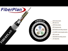 GYTA33 Kabel Optik 4 6 8 12 24 48 Inti G652D SM Kawat Baja Lapis Baja Dibawah Air